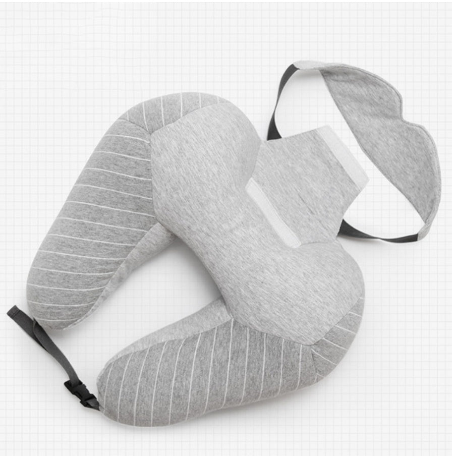 Travel pillow foam particle pillow