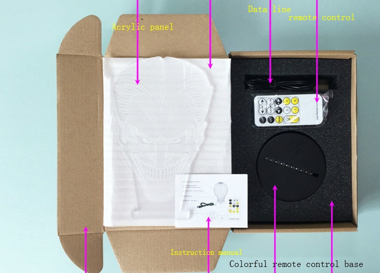 bedroom atmosphere lamp